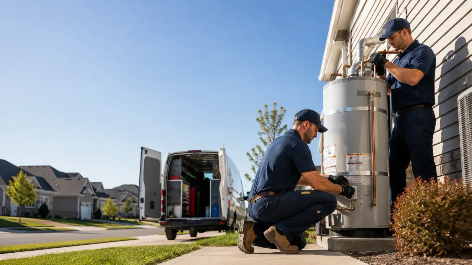 Water Heater Installation in Casstown, OH